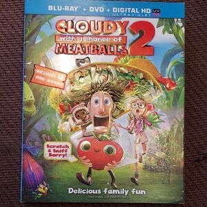 Cloudy with a Chance of Meatballs 2 Blu-ray DVD